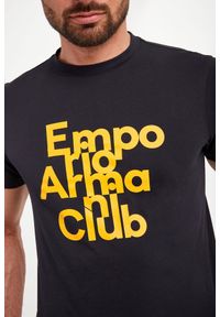 Emporio Armani - T-shirt EMPORIO ARMANI. Wzór: nadruk #3
