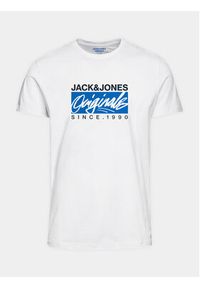 Jack & Jones - Jack&Jones T-Shirt Races 12232649 Biały Standard Fit. Kolor: biały. Materiał: bawełna #6