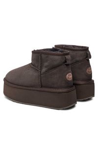 EMU Australia Śniegowce Stinger Micro Flatform W13082 Brązowy. Kolor: brązowy. Materiał: skóra #3