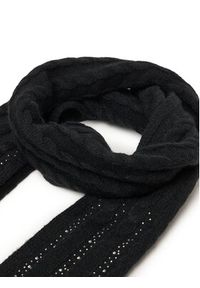 Guess Szalik AW5384 POL03 Czarny. Kolor: czarny. Materiał: akryl, materiał