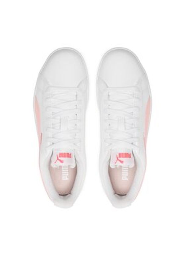 Puma Sneakersy Up 372605 37 Biały. Kolor: biały. Materiał: skóra