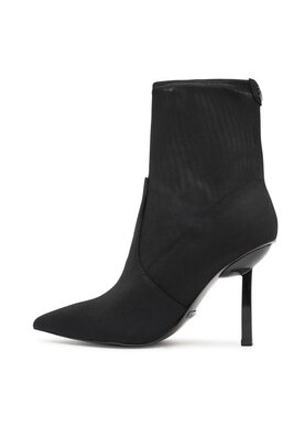 Guess Botki Cidni2 FL7C2N FAB10 Czarny. Kolor: czarny. Materiał: materiał