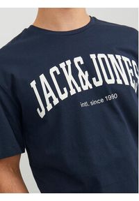 Jack & Jones - Jack&Jones T-Shirt Josh 12236514 Granatowy Relaxed Fit. Kolor: niebieski. Materiał: bawełna #2