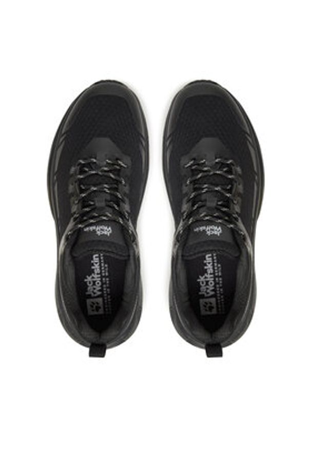 Jack Wolfskin Sneakersy Hike Ventura Lite Xt Vent Low A64206 Czarny. Kolor: czarny. Materiał: materiał