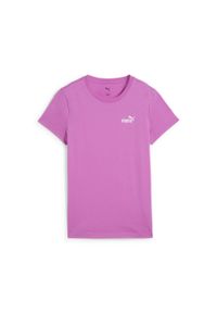 Puma Koszulka Ess Small No.1 Logo 68237389. Kolor: różowy