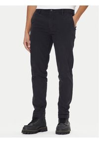 Levi's® Chinosy Standard II 17196-0005 Czarny Tapered Fit. Kolor: czarny. Materiał: bawełna