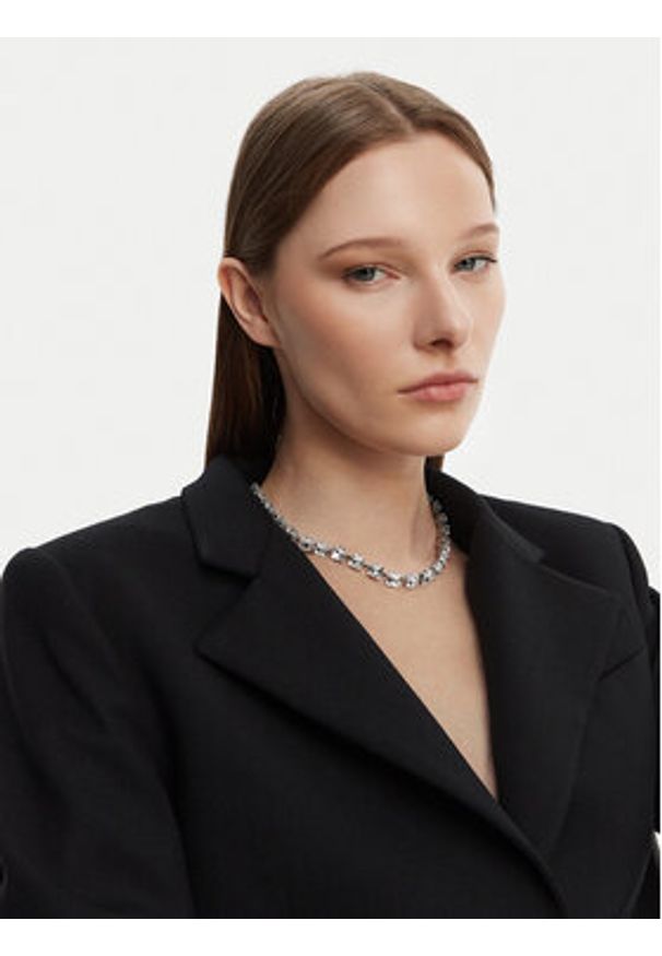 Patrizia Pepe Naszyjnik 8J1398/M032-W350 Srebrny. Materiał: metalowe. Kolor: srebrny