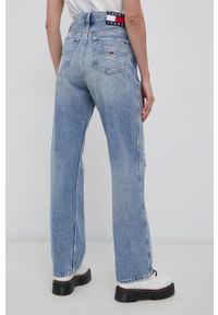 Tommy Jeans Jeansy BETSY CE817 damskie high waist. Stan: podwyższony. Kolor: niebieski #4