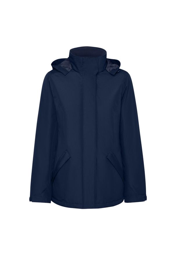 ROLY - Kurtka Ocieplana Damska America. Kolor: niebieski. Materiał: puch. Sport: turystyka piesza