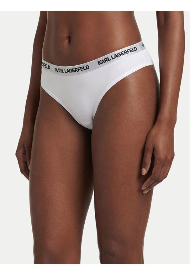 Karl Lagerfeld - KARL LAGERFELD Komplet stringów B1W47031 Kolorowy. Materiał: bawełna. Wzór: kolorowy