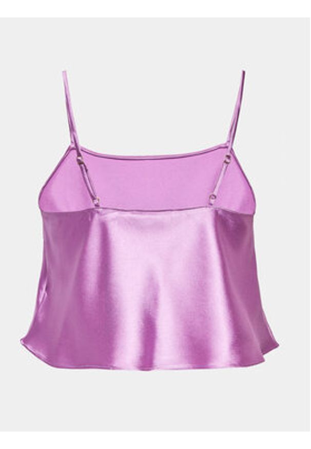 Hunkemöller Koszulka piżamowa 203157 Fioletowy Comfortable Fit. Kolor: fioletowy. Materiał: syntetyk