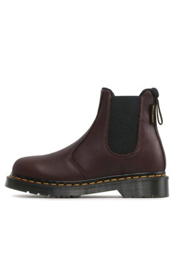 Dr. Martens Sztyblety 2976 27821201 Bordowy. Kolor: czerwony. Materiał: skóra
