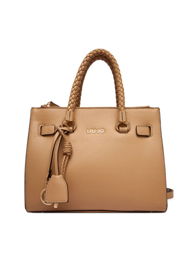 Liu Jo Torebka AA6069 E1012 Brązowy. Kolor: brązowy. Materiał: skórzane