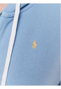 Polo Ralph Lauren Bluza 211891559014 Błękitny Regular Fit. Typ kołnierza: polo. Kolor: niebieski. Materiał: bawełna #5