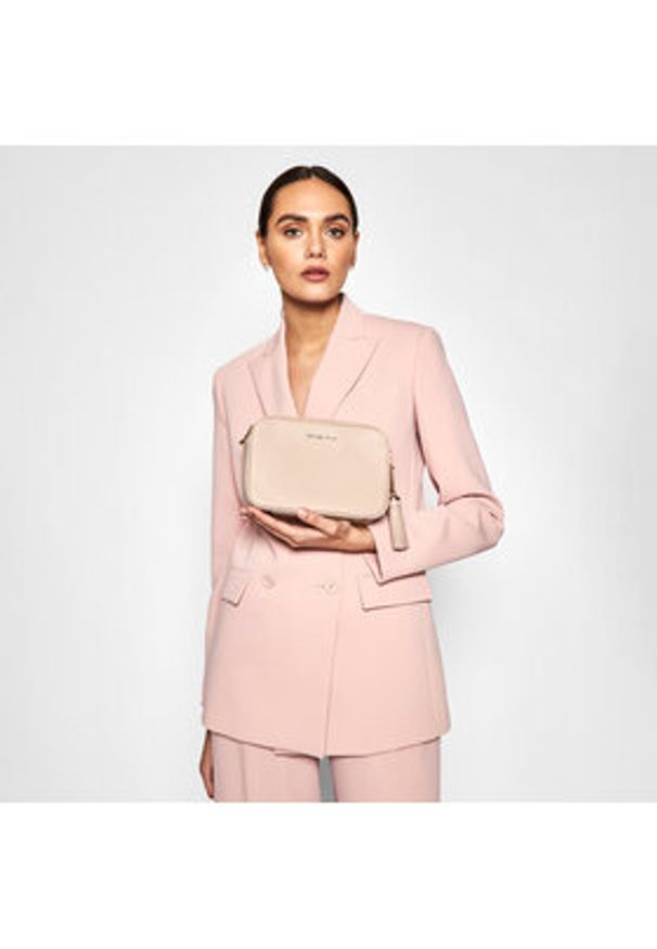 MICHAEL Michael Kors Torebka Crossbodies 32F7GGNM8L Różowy. Kolor: różowy. Materiał: skórzane