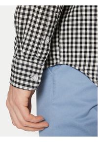 Tommy Jeans Koszula Poplin Check DM0DM21115 Czarny Regular Fit. Kolor: czarny. Materiał: bawełna #5