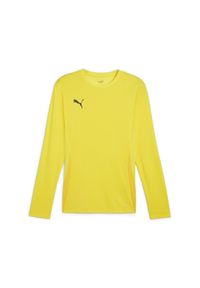 Dżersej z długim rękawem Puma TeamGoal. Kolor: żółty. Materiał: jersey. Długość rękawa: długi rękaw. Długość: długie #1