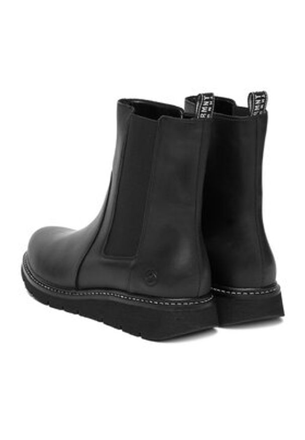 Remonte Botki CEO-D3970-01 Czarny. Kolor: czarny. Materiał: skóra