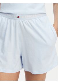 TOMMY HILFIGER - Tommy Hilfiger Piżama UW0UW05912 Niebieski jasny Regular Fit. Kolor: niebieski. Materiał: bawełna #2