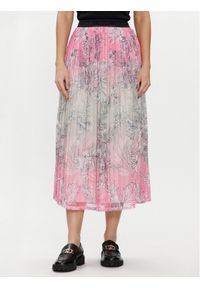 Liu Jo Spódnica plisowana TA4228 J4660 Różowy Regular Fit. Kolor: różowy. Materiał: syntetyk