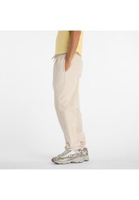Spodnie męskie New Balance MP53521TWF – beżowe. Kolor: beżowy. Materiał: sztruks, bawełna #3