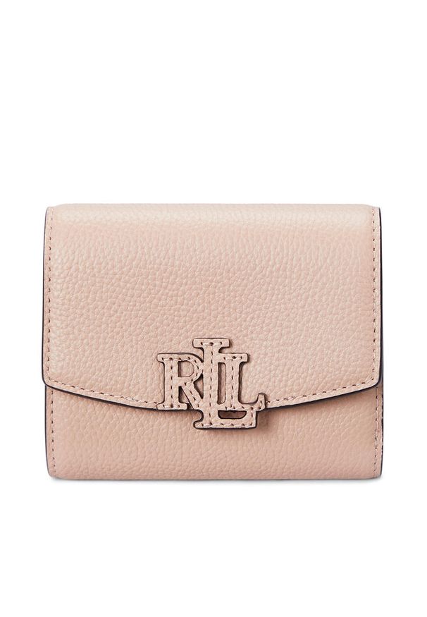 Lauren Ralph Lauren - Mały Portfel Damski LAUREN RALPH LAUREN. Kolor: różowy