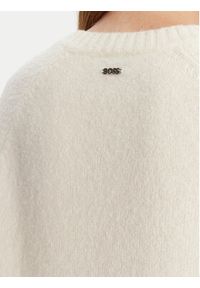 BOSS Sweter Febisan 50478315 Écru Regular Fit. Materiał: wełna #5