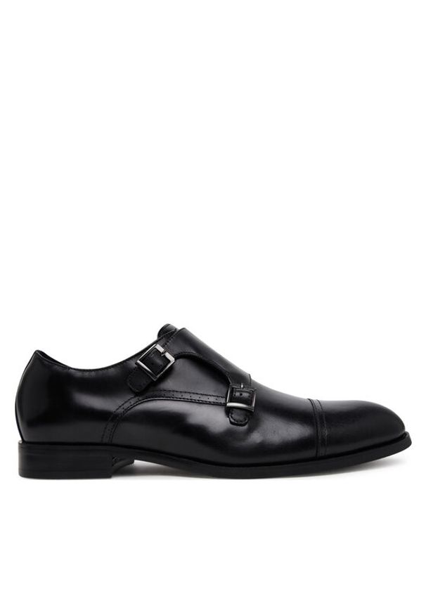 Aldo Półbuty Zelasien 13963685 Czarny. Kolor: czarny. Materiał: skóra