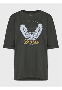 Brixton T-Shirt Freebird 16794 Szary Oversize. Kolor: szary. Materiał: bawełna #1