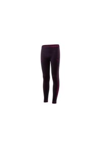 Brubeck - Leginsy Dziecięce Thermo Junior Le13540-Black-Fuchsia 134_128_134. Kolor: czarny, różowy, wielokolorowy. Sezon: lato. Sport: turystyka piesza