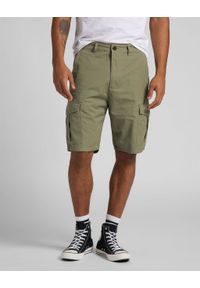 Lee - SZORTY MĘSKIE LEE CARGO SHORT LICHEN GREEN L73CCJ82