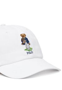 Polo Ralph Lauren Czapka z daszkiem 710B16084001 Biały. Kolor: biały. Materiał: bawełna #2