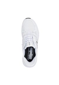 skechers - Buty SKECHERS GLIDE-STEP PRO Biały. Okazja: na co dzień. Kolor: biały, szary, wielokolorowy. Materiał: materiał