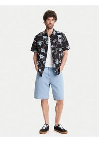 Quiksilver Koszula Apero Classic Ss EQYWT04605 Czarny Regular Fit. Kolor: czarny. Materiał: bawełna #4