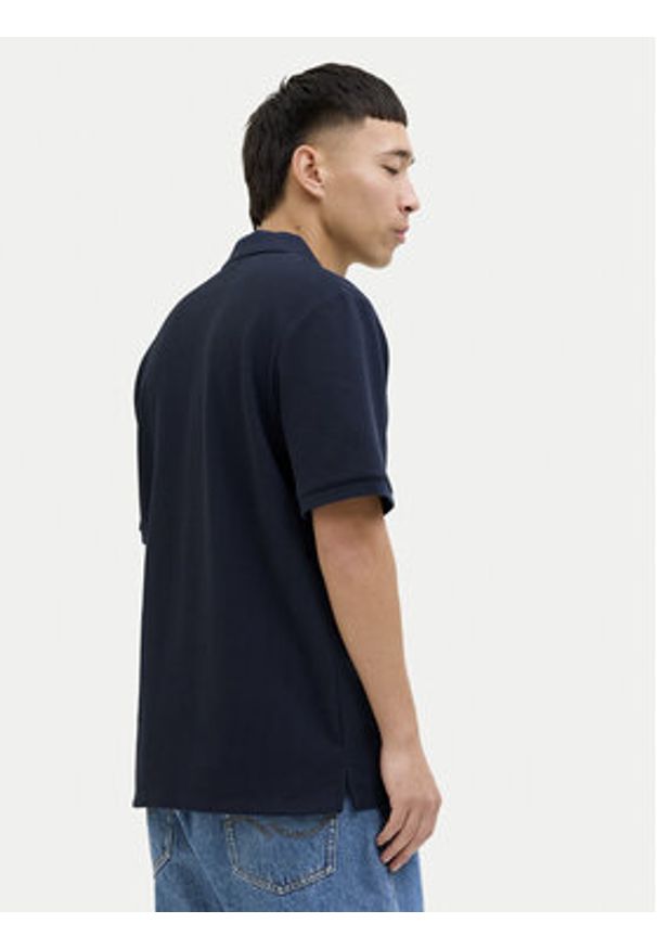 Jack & Jones Polo Austin 12279177 Biały Regular Fit. Typ kołnierza: polo. Kolor: biały. Materiał: syntetyk, bawełna