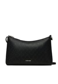 Calvin Klein Torebka Ck Must Aop Conv Logo Jqd Strap LV04F3099G Czarny. Kolor: czarny. Materiał: skórzane #2