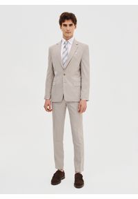 Pako Lorente - PAKO LORENTE – Marynarka garniturowa w kolorze beżowym. Kolor: beżowy. Materiał: poliester, elastan, wiskoza. Wzór: gładki #3