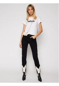 Levi's® Jeansy Cropped Fit 501® Original 36200-0085 Czarny Cropped Fit. Kolor: czarny #182