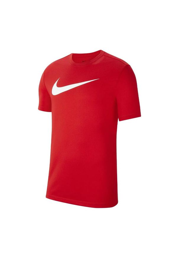 Nike - Męska Koszulka Park DriFIT. Kolor: czerwony. Sport: turystyka piesza