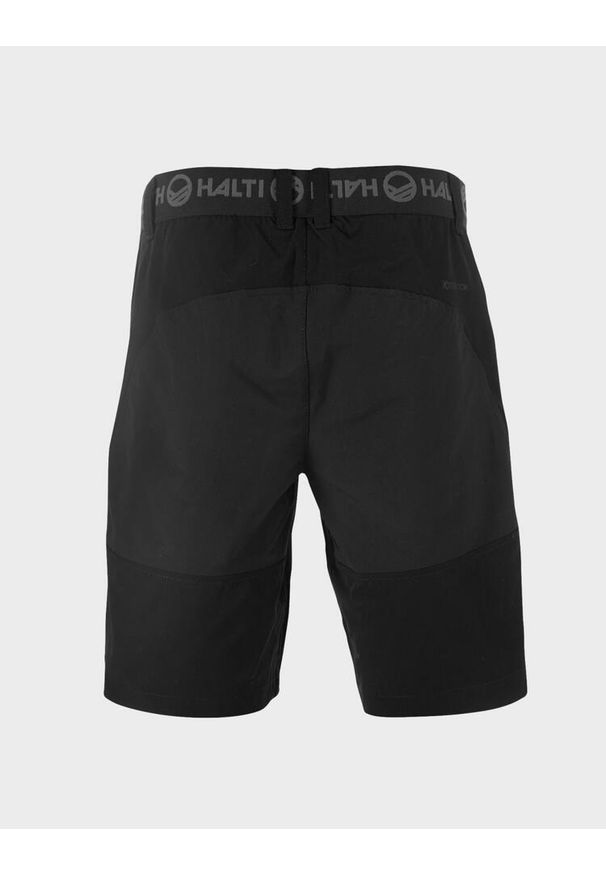 Spodenki trekkingowe damskie Halti Pallas X-Stretch Lite. Kolor: czarny. Długość: krótkie