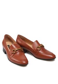 Gino Rossi - GINO ROSSI Loafersy 81200 Brązowy. Kolor: brązowy. Materiał: skóra #6