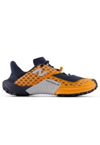 Buty męskie New Balance Minimus Trail MTM10CO1 – pomarańczowe. Zapięcie: sznurówki. Kolor: pomarańczowy. Materiał: guma, materiał, syntetyk. Szerokość cholewki: normalna. Sport: bieganie, fitness