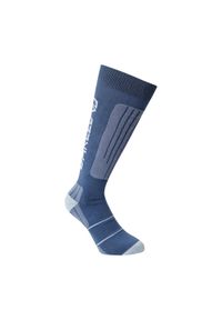 DARE 2B - Męskie Techniczne Skarpety Narciarskie. Kolor: niebieski, szary, wielokolorowy. Sport: narciarstwo #1