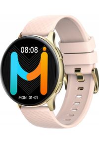 NoName - IMIKI - SMART WATCH IMIKI KW66PRO GOLD-PINK. Rodzaj zegarka: smartwatch #1