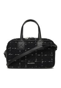 Karl Lagerfeld - KARL LAGERFELD Torebka A4W30259 Czarny. Kolor: czarny. Materiał: skórzane