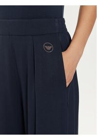 Emporio Armani Underwear Spodnie piżamowe 164850 4R224 00135 Granatowy Relaxed Fit. Kolor: niebieski. Materiał: wiskoza