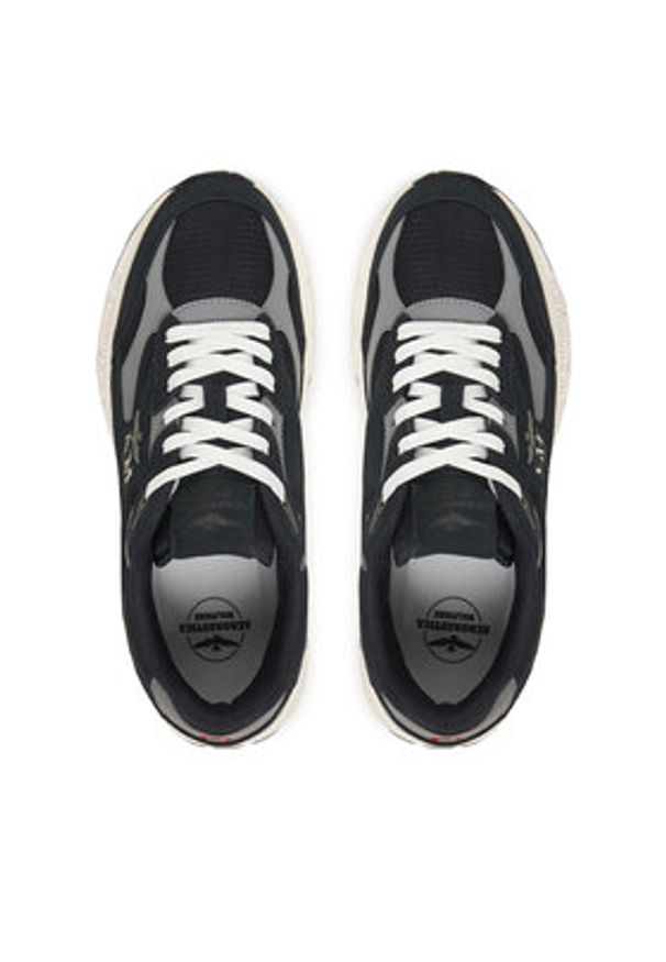 Aeronautica Militare Sneakersy 261SC0318UCT04248 Granatowy. Kolor: niebieski. Materiał: materiał