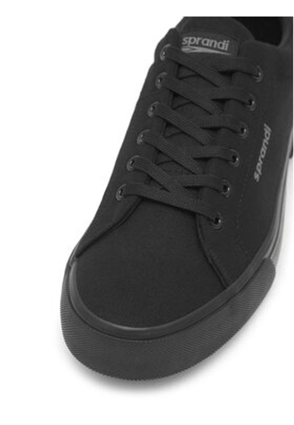 Sprandi Trampki MSK-230717 Czarny. Kolor: czarny. Materiał: materiał