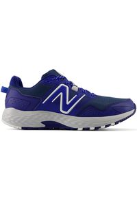 Buty męskie New Balance MT410CH8 – niebieskie. Zapięcie: sznurówki. Kolor: niebieski. Materiał: syntetyk, materiał. Szerokość cholewki: normalna. Sport: fitness