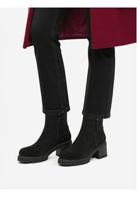 Clara Barson Botki CEO-HY58222-1 Czarny. Kolor: czarny. Materiał: materiał #6